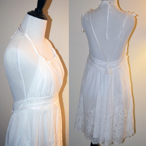 NWOT Hot As Hell HAH Lace Backless Mini Dr… - Picture 2 of 10